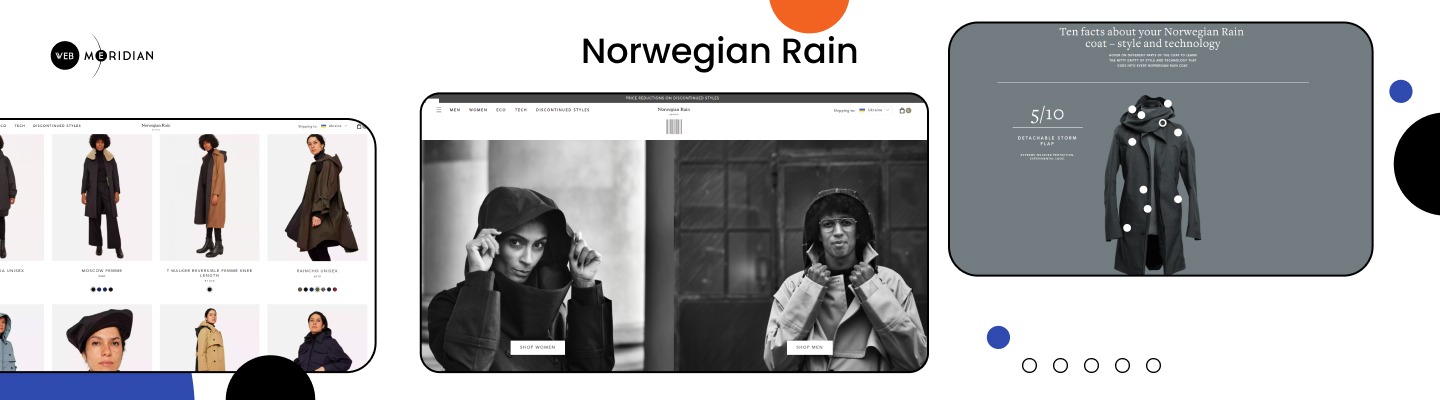 Norwegian Rain - Shopify sample stores