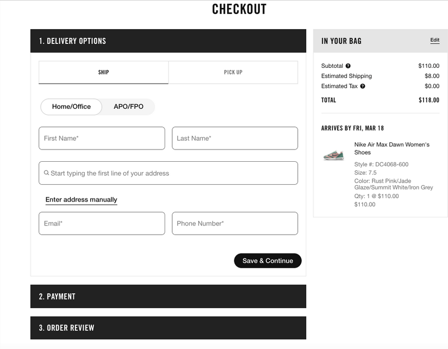 Nike: Innovation and engagement - eCommerce Shopping Cart Optimization